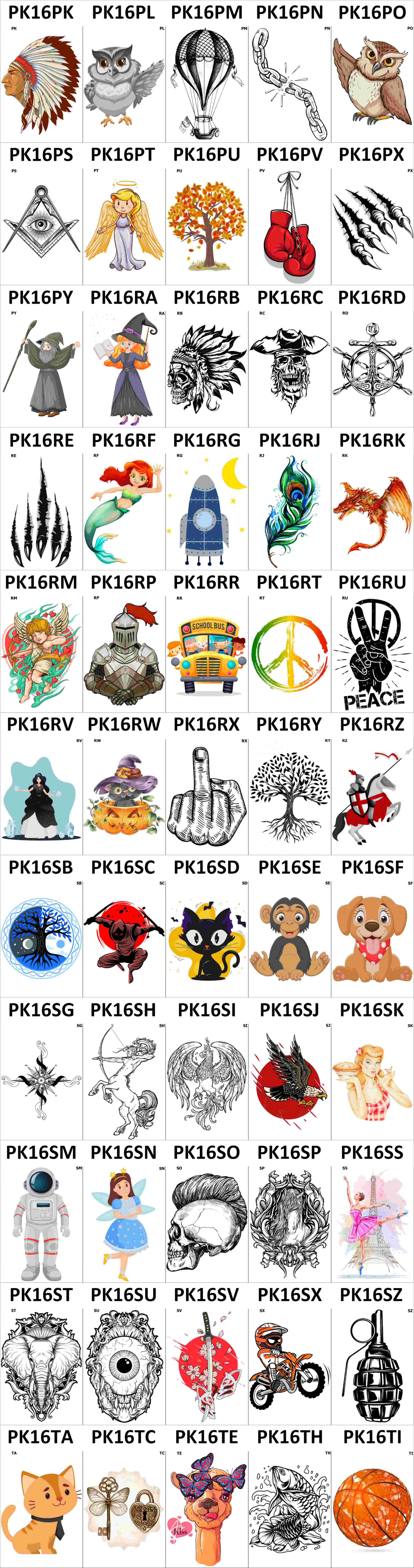 Tatuaże zmywalne dla dzieci